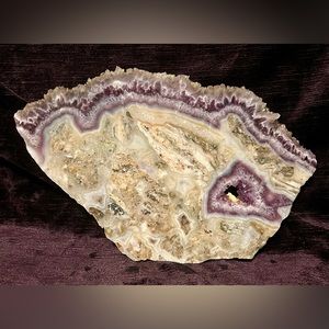Amethyst Geode Charcuterie Board 11.5” x 7.5” One of a Kind! Arizona geode!